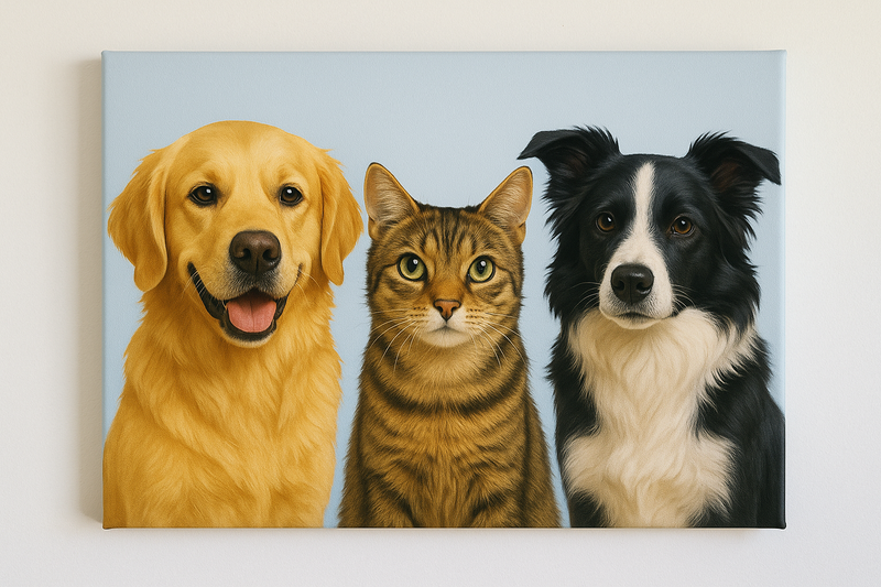 Dovana gyvūnų mylėtojui - katės portretas